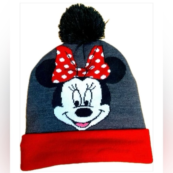 Disney Other - Disney Red Minnie Mouse Hat